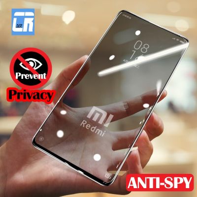 Privacy Screen Protector For Xiaomi Poco M3 C3 M2 F2 X3 NFC 10t 10i Anti-spy Tempered Glass Redmi Note 10 9 9t 8 Pro Glass