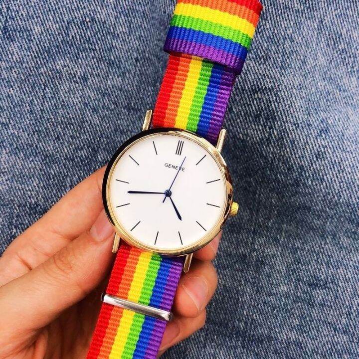 hot-seller-douyin-explosion-fashion-colorful-simple-rainbow-strap-male-and-female-watches-student-watch