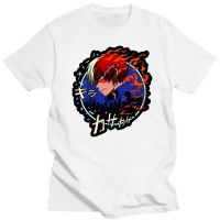 เสื้อยืดคุณภาพสูงล่าสุด Mha Todoroki เสื้อคอกลมแขนลำลองขาสั้นพิมพ์ลายแฟชั่นเสื้อฤดูร้อนผ้าคอตตอนเสื้อคอกลมใหม่ขายส่งราคาถูกเสื้อยืดตลก