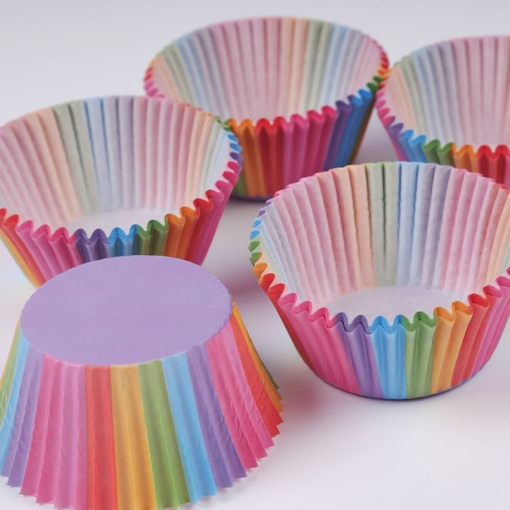 100pcs-rainbow-color-cupcake-liner-cupcake-paper-baking-cup-cake-mold-box-cup-tray-decor-tools