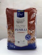 500g - FUSILLI NUI XOẮN NGUYÊN CÁM Italia METRO CHEF Fusilli Integrali