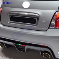 【HOT】✥✒☈ Italian Car Flag Sticker Decal Stripes 500 Abarth Sport 595 695