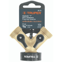 TRUPER ข้อต่อท่อน้ำทองเหลือง ทรง Y (AD-2X)(7) รหัส 10375