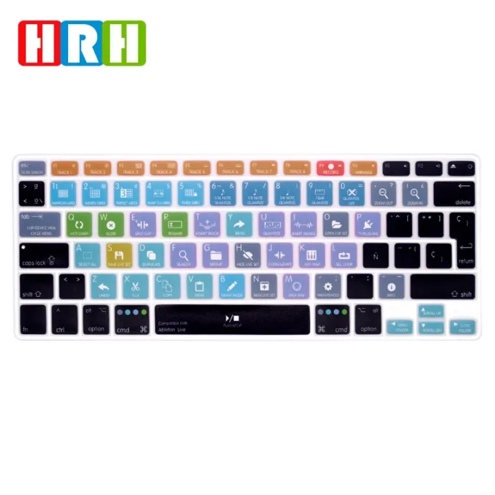 HRH Shortcuts HotKeys Spanish language Silicone Keyboard Cover ...