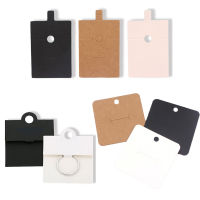 For Diy White Paper Cards Kraft Paper Cards Label Finger Ring Label Paper Cards Label Jewelry Hang Tags