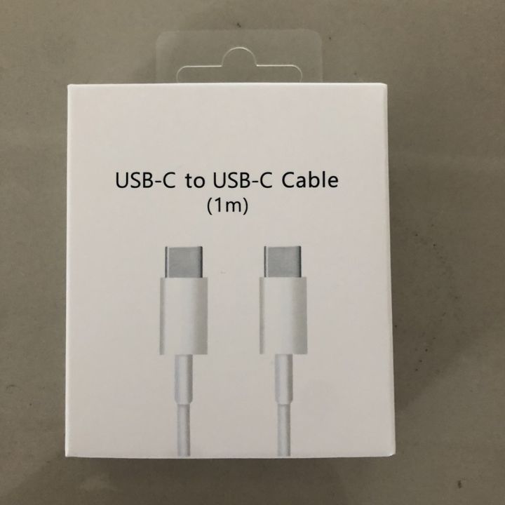 สายชาร์จมือถือใช้สำหรับระบบ-usb-c-to-usb-c-1m-เป็นสายชาร์จมือถือรองรับ-type-c-และรองรับชาร์จไว-pd-พร้อมส่ง