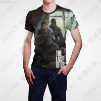 2023 NEW New Summer Last of Us 2 the Last of Us Part 2 Jersey Cartoon Anime t Shirt Men Women Fashion Print t Shirt Streetwear Tops fashion