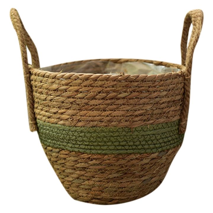 handwoven-straw-flower-pot-indoor-plants-container-laundry-toy-storage-basket-for-garden-home-decoration