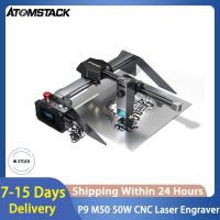 【hot】✤ ATOMSTACK P9 M50 50W Engraver Cutting Machine Wifi Connection Fixed-Focus 220x250mm Cut 20mm Wood 15mm