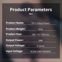 มาใหม่ Tattoo Power Supply Digital LCD Professional Tattoo Machine Power Supply