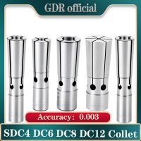 ความแม่นยํา 0.003 ความแม่นยํา cnc collet DC4 DC6 DC8 DC12 chuck collet ดึงคอลเลทความแม่นยําสูง collet dc collet