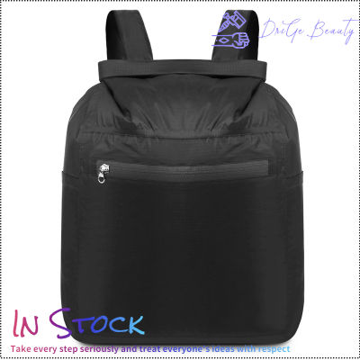 กระเป๋าสะพายกันน้ำสำหรับผู้หญิงผู้ชาย,กระเป๋าเป้ปีนเขากลางแจ้ง15L สามารถพับเก็บได้น้ำหนักเบาจุได้เยอะสำหรับตั้งแคมป์