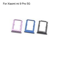 2ชิ้นสำหรับ Xiaomi Mi 9 Pro 5G ถาดใส่ซิมกระเป๋าเก็บบัตรทดสอบอย่างดีช่องใส่การ์ดสำหรับ9pro Xiaomi Mi ซิมกระเป๋าเก็บบัตร5G Mi9โปร