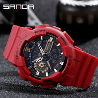 Sanda New Style Korea Edition Youth Night Light Electronic Movement Fashion Student Watch