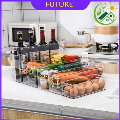 【FUTURE】กล่องเก็บของตู้เย็น แบบลิ้นชัก กล่องเก็บอาหารแช่แข็ง กล่องเก็บหลายชั้น กล่องเก็บผลไม้และผัก กล่องเก็บรักษาอาหา กล่องถนอมอาห