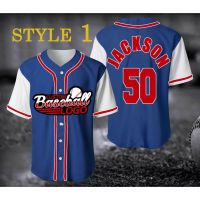 Xzx180305 custom 3D baseball logo tshield Jersey, name request drawers for fans, new team 2023