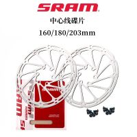 SRAM โรเตอร์ Rem Seepeda 160มม. 180มม. 203มม. แป้นเหยียบ Tengah เซปิดาโรเตอร์ Rem Cakram Rem Hidrolik Tahan Karat Bagian Mtb