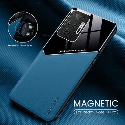 Magnet Case For Xiaomi Redmi Note 11 10 12 Pro Plus 5G 12S 11S 10C 10S 10T 12C 11A Leather Frame Silicone Case Back Cover Funda