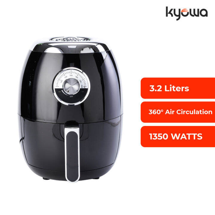 Kyowa Air Fryer 3.2 Liters 360° Air Circulation for Even and Faster