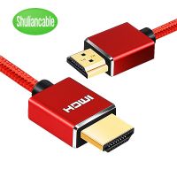 Nylon Braid HDMI Cable 1m 2m 3m 5m 10m 15m 20m  cable 4k 1080P 3D for HDTV PS4 Xbox Projector Laptop Computer TV Accessories
