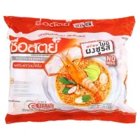 ซื่อสัตย์ บะหมี่กึ่งสำเร็จรูป รสต้มยำกุ้งน้ำข้น 60กรัม x 6 ซอง/Honest Instant Noodles Tom Yum Shrimp Flavor 60 g. X 6 sachets