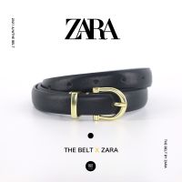 Ms ZARA丨丨 belt joker students light black South Korea fashion luxury calfskin autumn ins contracted wind belt