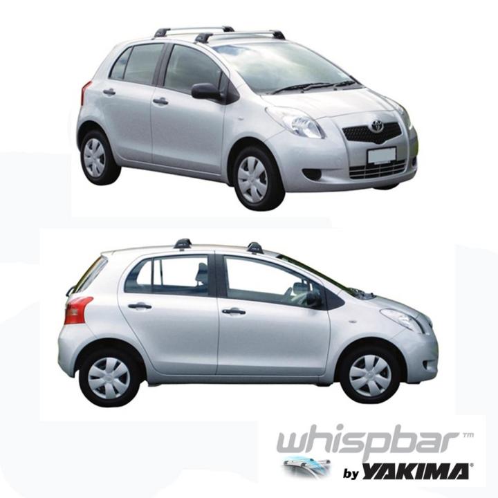 yakima-whispbar-roof-rack-toyota-yaris-2005-2011-แร็คหลังคาตรงรุ่น-โตโยต้า-ยาริส-2005-2011