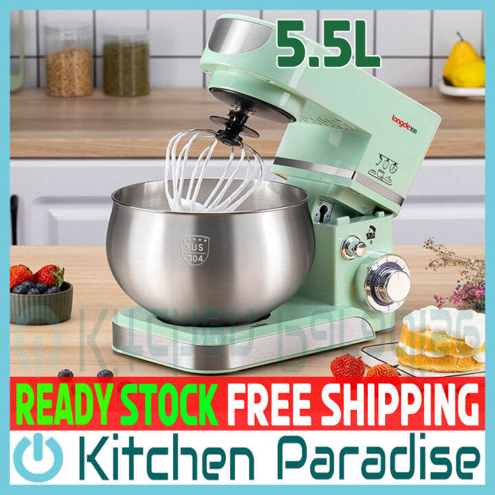 Stand Mixer Pengadun Berdiri (1200W/5.5L) Chef Machine Mesin Chef