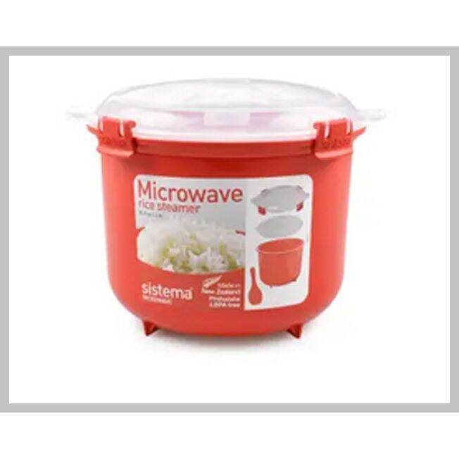 Sistema Microwave Rice Steamer 2.6 Ltr Merah Lazada Indonesia