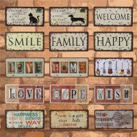 【YF】✕☎☾  Tin Sign Musical Instrument Car License Plate Pin Up Signs Bar Wall Plaque 15x30cm