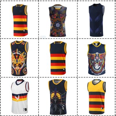 Indigenous Crows - Home Away Anzac 2020-2021-2022-2023 / [hot]Adelaide / Size:S-XXXL Guernsey Mens / Jersey Rugby