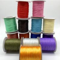 10yards 0.5mm Colorful Waxed Cotton Cord Waxed Thread Cord String Strap Necklace Rope For Jewelry Making For Shamballa Bracelet
