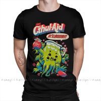 Cthulhu Lovecraft Print Cotton T-Shirt Camiseta Hombre Cthul-Aid For Men Fashion Streetwear Shirt Gift