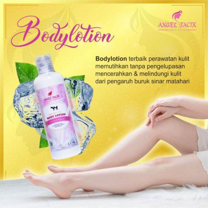 Angel tacik Healthy Bright Hand Body Lotion Perfect 10 dengan AHA & ProRetinol 400Ml Losion