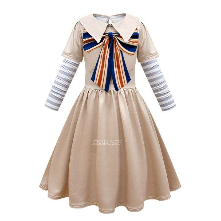 2023-megan-cosplay-costume-wig-megan-dress-ai-doll-robots-dress-top-socks-megan-full-set-outfit-for-girls-and-adult-cosplay-wig