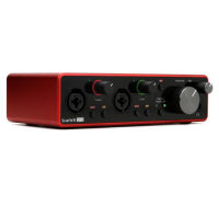 อุปกรณ์บันทึกเสียง ยี่ห้อ Focusrite รุ่น Scarlett 2i2 (3nd Gen)