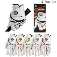 FOOTJOY ถุงมือกอล์ฟผู้ชาย GTXtreme ชิ้นส่วนทนต่อเครื่องสวมใส่ทำจากหนังแกะและระบายอากาศได้ FJ ของแท้