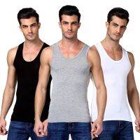 FESA Men Singlets Cotton Tank Tops ชุดชั้นในเสื้อกล้ามชาย Bodyshaper ฟิตเนส Singlet