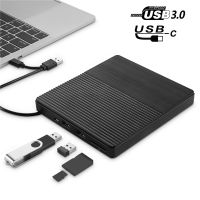 (Willie Samuel) USB 3.0 Ultra Thin External Optical Drive DVD RW Dvd/cd USB C Burner Reader Player สำหรับแล็ปท็อปโน้ตบุ๊ค Type C CD Driver