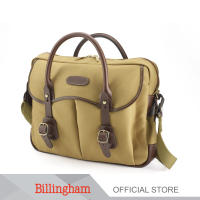 กระเป๋า Billingham รุ่น Thomas Briefcase - Khaki FibreNyte / Chocolate Leather