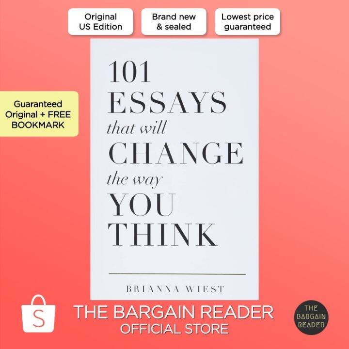 where to buy 101 essays that will change