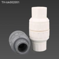 ₪✤ 1pc 20/25/32/40/50mm Check Valve For Aquarium PVC Pipe Fitting Plumbing System Parts Water Tube Connector Non Return Check Valve