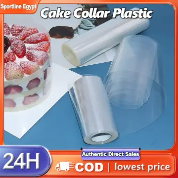 Acetate Roll - 4 inch Height - per metre (Clear Cake Collar / Wrap /  Chocolate Sheet) – Latorta