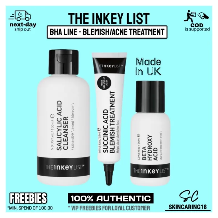 [UK] The Inkey List Salicylic Acid Cleanser Beta Hydroxy Acid