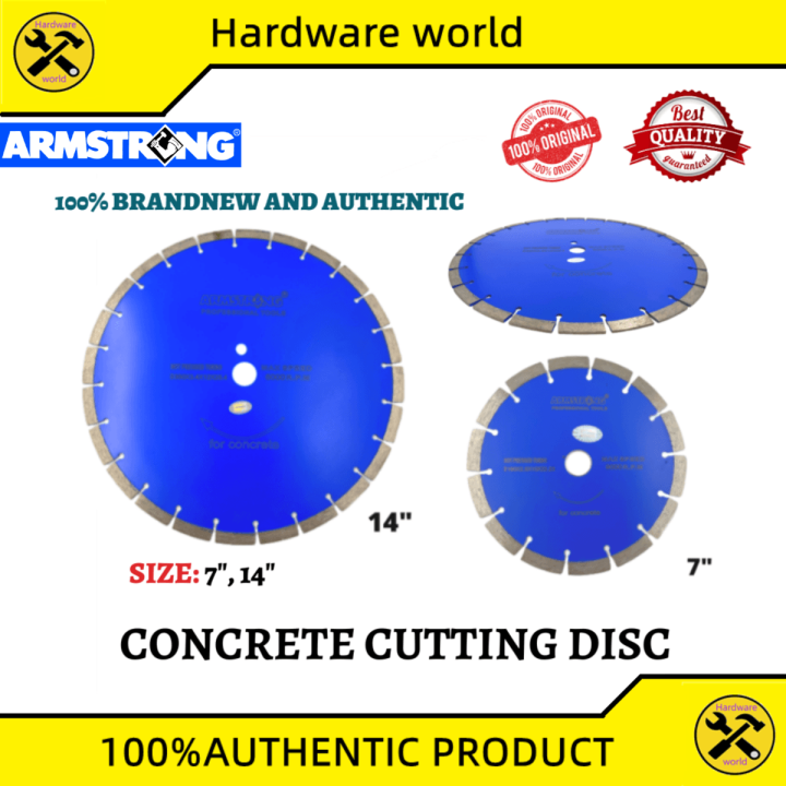 Armstrong Concrete Diamond Cutting Cutter Wheel 7