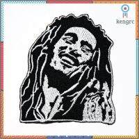 [ ตัวรีดติดเสื้อ ลาย ภาพเหมือน Bob Marley นักดนตรี เร็กเก ] Reggae Patch งานปัก DIY ตัวรีด เสื้อ กระเป๋า อาร์ม เท่ๆ แนวๆ ยอดขายดีอันดับหนึ่ง