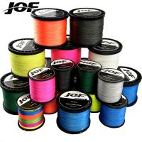 JOF Braided Fishing line 4 Strands 500M 300M 100M Threads PE Multifilament Durable Carp Fishing Line Pesca