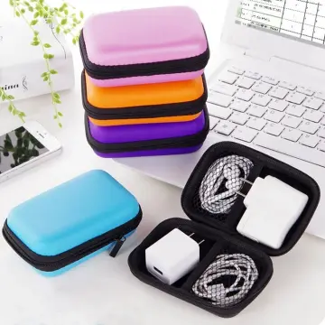 STORAGE BAG ZIPPERED Bags Charger Hard Travel Earphone Case