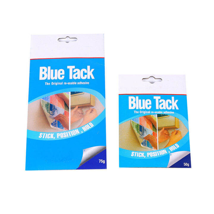 Blue Tack กาวแบบใช้ซ้ำได้ Putty Sticky Tack ปลอดสารพิษผนังที่ถอดออกได้