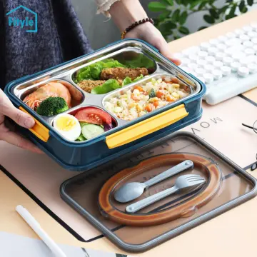 304 stainless steel 3 compartment 1000ml